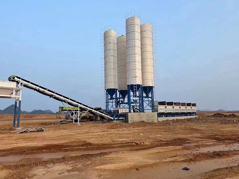 WDJ800型稳定土拌和站