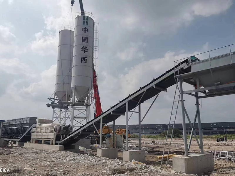 WDJ800型稳定土拌合站