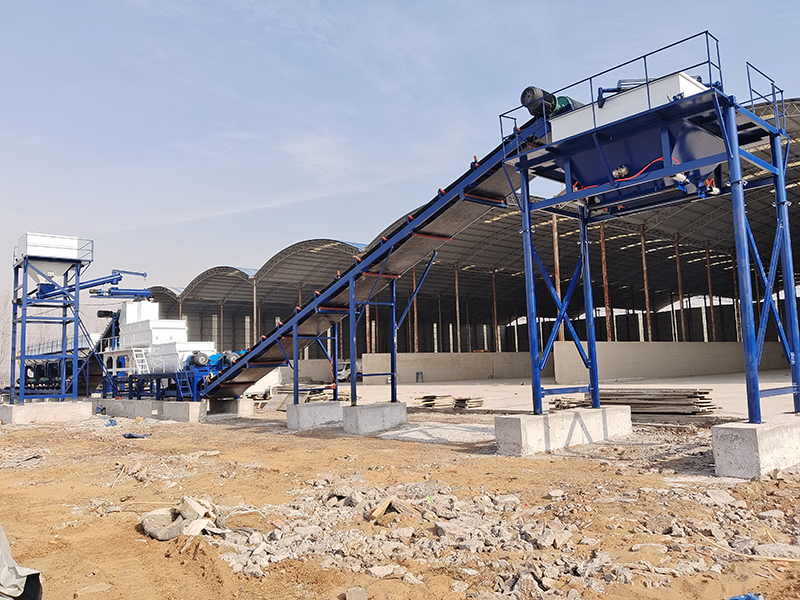 WDJ800型稳定土拌和站水泥二次计量过渡仓