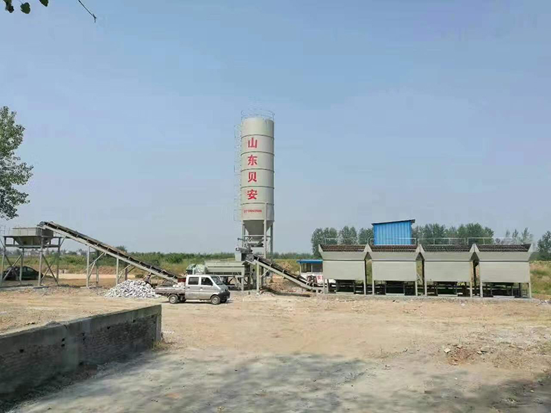 WDJ600型水稳拌和站